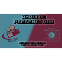 Amphi de présentation Média et Argentique